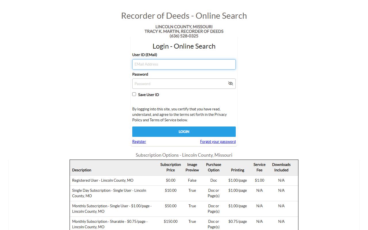 Lincoln County marriage records iCounty recorded document search